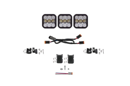 LED pod light bar DD6792 by Diode Dynamics features a masterful 18.5" SS5 CrossLink system with elite white combo optics 