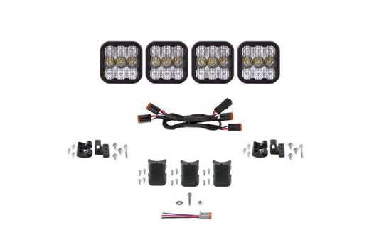 LED pod light bar DD6794 by Diode Dynamics delivers a rugged 25" white combo pattern for superior high-output truck visibility