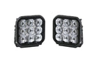 Diode Dynamics Pod Lights SS5 Pro DD6782P white driving LEDs illuminate the path ahead with a powerful, modern 5" pod design