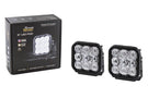 Diode Dynamics Pod Lights SS5 Pro DD6782P white driving LEDs illuminate the path ahead with a powerful, modern 5" pod design