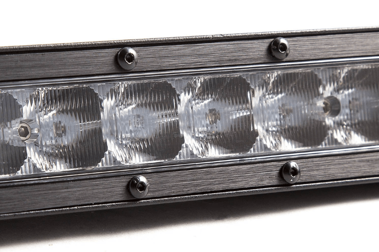 Diode Dynamics light bar DD5018, 30 LED light bar with white light bar driving beam, perfect light bar for truck visibility