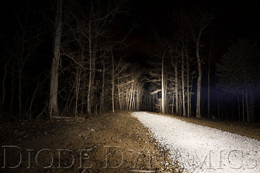 Diode Dynamics 6″ LED Light Bar DD5022S single row with SAE Fog Beam, street legal driving lights