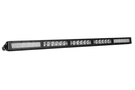 Diode Dynamics 30 LED Light Bar DD5032 Stage Series, single row white light bar with combo beam mounted on vehicle