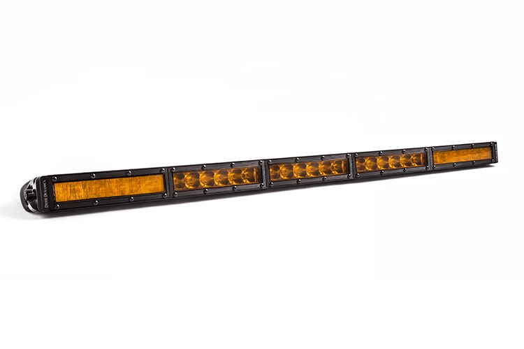 Diode Dynamics 30″ LED Light Bar Stage Series DD5054 in amber, single row design for powerful and reliable driving illumination