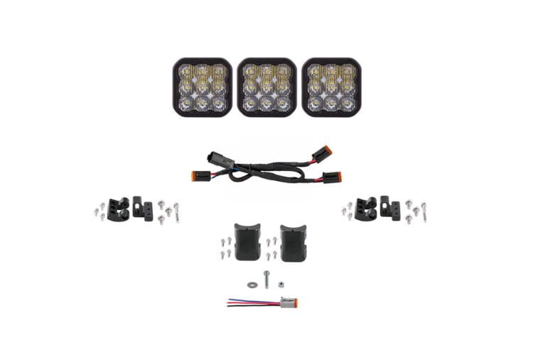 Best truck led light bar DD7250 from Diode Dynamics features a rugged 18.5" white driving beam for elite off-road performance