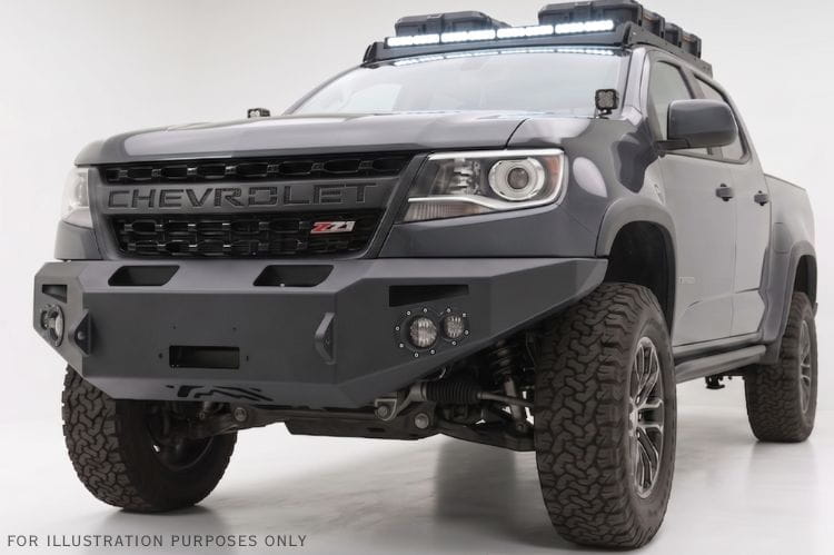 White LED light bar for truck DD8381 by Diode Dynamics yields creative combo optics for a custom heavy-duty SS40 Sport rig