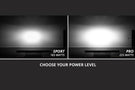 White LED light bar for truck DD8381 by Diode Dynamics yields creative combo optics for a custom heavy-duty SS40 Sport rig