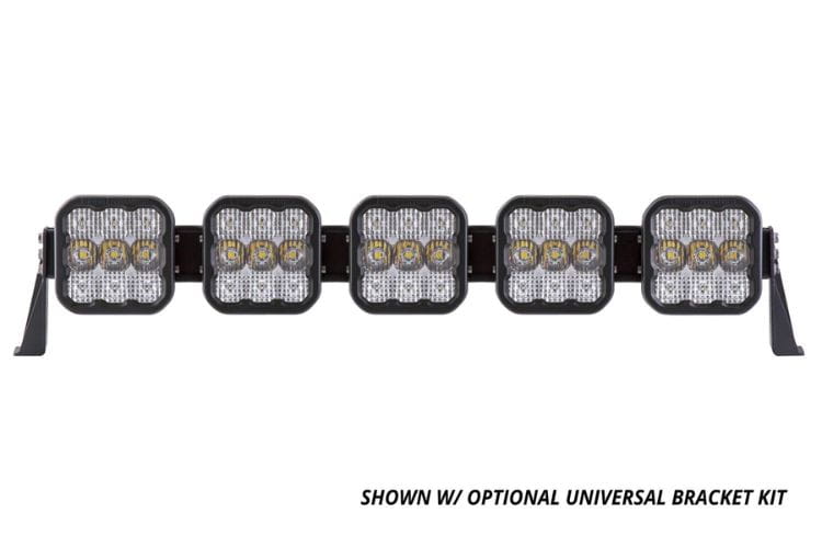 Yellow LED light bar DD7209 Diode Dynamics 5-Pod 31.5" adds creative, bold LED light bar for trucks power to any vehicle