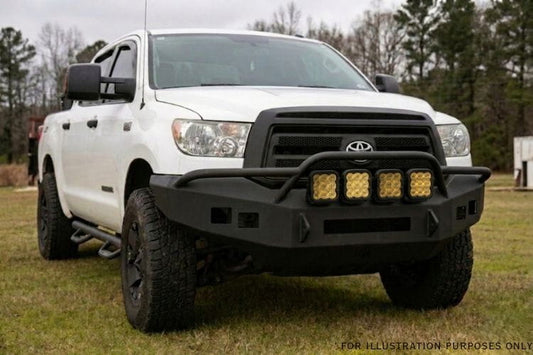 Yellow LED Pod Lights Diode Dynamics SS5 Sport DD6773P flood 5-inch pair with wide beam for off-road visibility