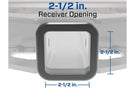 Draw-Tite 45509 Dodge Ram 2500/3500 2003-2023 Titan Class 5 Receiver Hitch Black