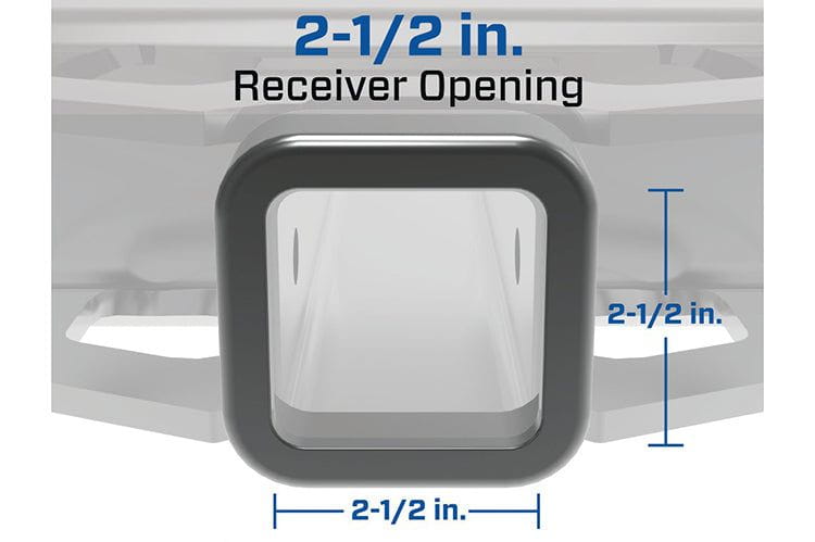 Draw-Tite 45509 Dodge Ram 2500/3500 2003-2023 Titan Class 5 Receiver Hitch Black