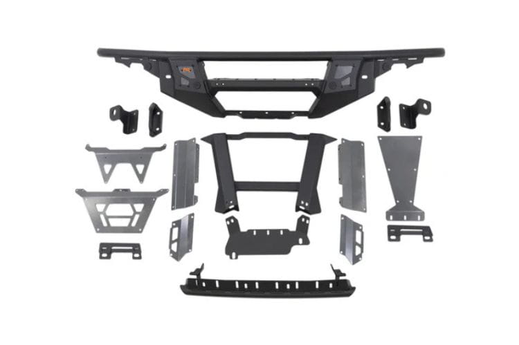 DV8 Offroad tube front bumper FBFR-02 for 2022-2026 Ford Bronco Raptor durable DV8 offroad front bumper for tough terrains