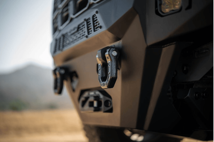 DV8 front bumper Spec Series for GMC Canyon 2023–2025 – heavy-duty dv8 bumper with winch compatibility