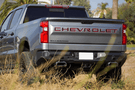 DV8 Offroad Chevy Silverado 1500 2019–2025 rear bumper RBCS1-03, heavy duty steel aftermarket rear bumper designed for back bumper replacement and off-road use