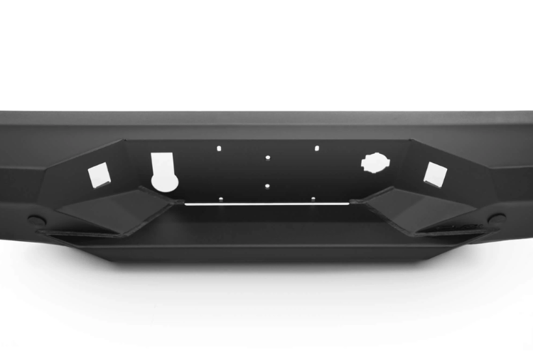 DV8 Offroad rear bumper RBCS1-03 for GMC Sierra 1500 2019–2025, heavy duty steel aftermarket bumper for off-road and replacement use