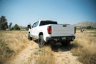 DV8 Offroad rear bumper RBCS1-03 for GMC Sierra 1500 2019–2025, heavy duty steel aftermarket bumper for off-road and replacement use