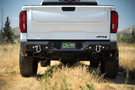 DV8 Offroad rear bumper RBCS1-03 for GMC Sierra 1500 2019–2025, heavy duty steel aftermarket bumper for off-road and replacement use