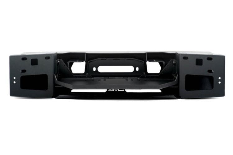 DV8 Offroad Centric Series Front Bumper FBTT2-05 for 2022-2026 Toyota Tundra, rugged DV8 Centric winch-ready bumper for trucks