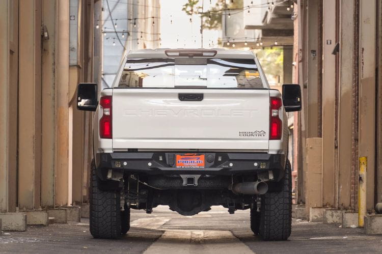 DV8 Offroad rear bumper RBCS2-03 Spec Series for 2020-2023 GMC Sierra 2500/3500 durable DV8 offroad rear bumper
