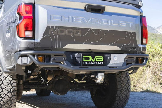 DV8 Offroad tube rear bumper RBCS3-04 for 2023-2026 Chevy Colorado durable offroad tube bumper and dv8 offroad rear bumper