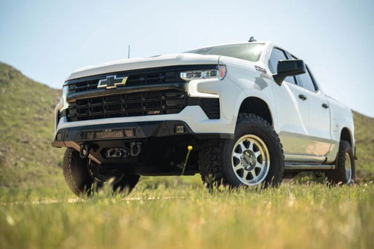 DV8 Offroad Spec Series front bumper FBCS1-08 for 2022-2025 Chevy Silverado 1500 durable dv8 offroad front bumper