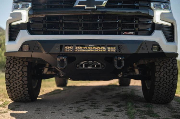 DV8 Offroad Spec Series front bumper FBCS1-08 for 2022-2025 Chevy Silverado 1500 durable dv8 offroad front bumper