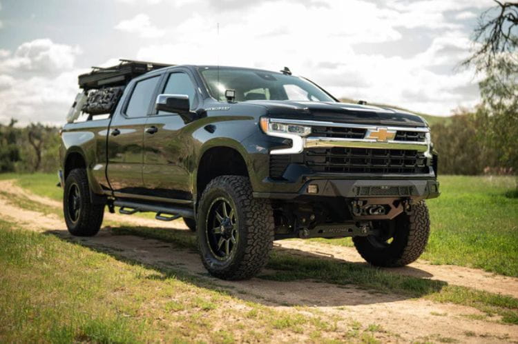 DV8 Offroad Spec Series front bumper FBCS1-08 for 2022-2025 Chevy Silverado 1500 durable dv8 offroad front bumper