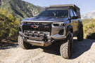 DV8 Offroad tube front bumper FBCS3-04 for 2023-2026 Chevy Colorado ZR2 durable offroad tube bumper for tough terrains