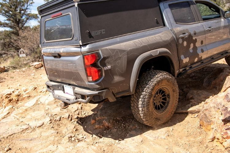 DV8 Offroad tube rear bumper RBCS3-04 for 2023-2026 GMC Canyon durable offroad tube bumper and dv8 offroad rear bumper
