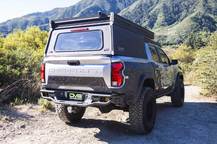 DV8 Offroad tube rear bumper RBCS3-04 for 2023-2026 GMC Canyon durable offroad tube bumper and dv8 offroad rear bumper