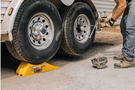 Eaz Lift Trailer Tire Change Ramp 23 for safe and easy trailer tire changes, durable trailer aid ramp for lifting trailers without extra tools