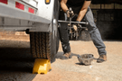 Eaz Lift Trailer Tire Change Ramp 23 for safe and easy trailer tire changes, durable trailer aid ramp for lifting trailers without extra tools
