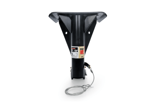 Eaz Lift 48490 Gooseneck Adapter – 17-Inch gooseneck hitch adapter for fifth wheel towing
