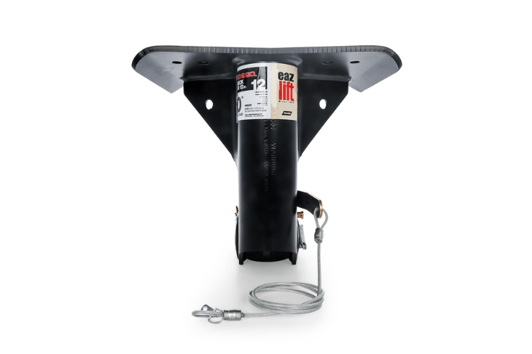 Eaz Lift Gooseneck Adapter 48500 – 12-inch gooseneck adapter for fifth wheel trailers, a durable gooseneck hitch adapter designed for secure towing.