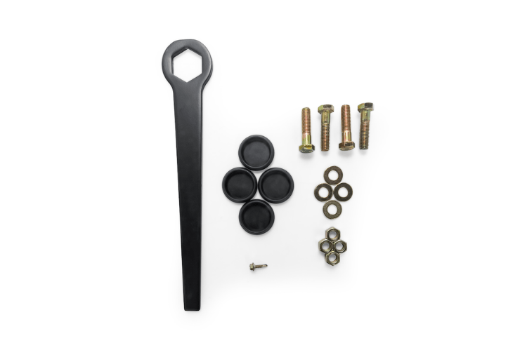 Eaz Lift Gooseneck Adapter 48501 – 15-inch gooseneck adapter for fifth wheel trailers, designed for secure towing with a heavy-duty gooseneck hitch adapter.