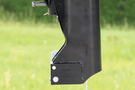 Eaz Lift Gooseneck Adapter 48501 – 15-inch gooseneck adapter for fifth wheel trailers, designed for secure towing with a heavy-duty gooseneck hitch adapter.