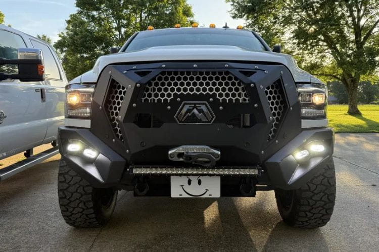 Fab Fours GR2900-1 Dodge Ram 2500/3500 2016-2018 Grumper Front Bumper