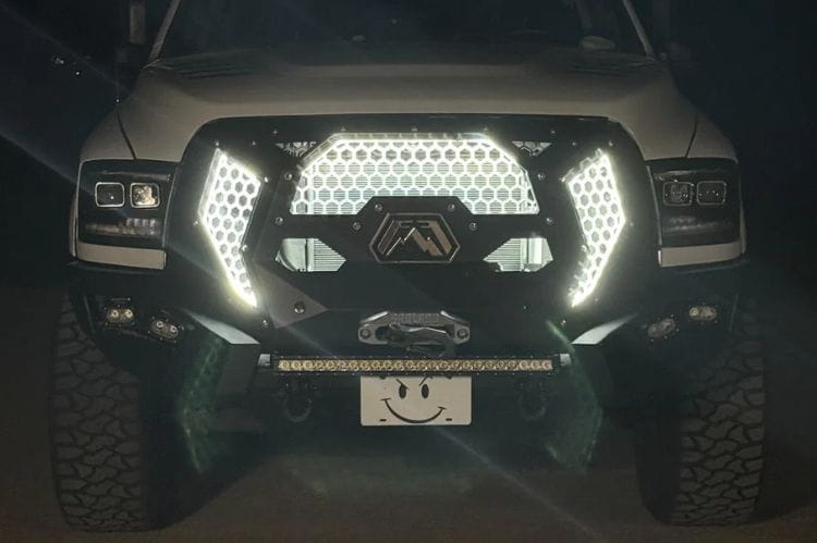 Fab Fours GR2900-1 Dodge Ram 2500/3500 2016-2018 Grumper Front Bumper
