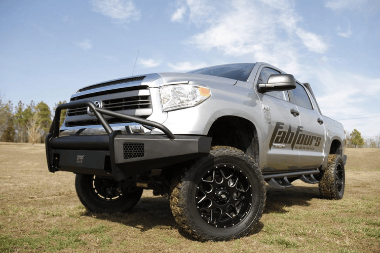 Fab Fours Toyota Tundra 2007-2013 Front Bumper Winch Ready with Pre-Runner Guard TT07-R1862-1
