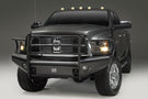 Fab Fours Black Steel Elite full guard front bumper DR10-Q2960-1 for 2010-2018 Dodge Ram 4500/5500 durable protection