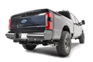 Fab Fours Black Steel Elite rear bumper FS23-U5950-1 for 2023-2025 Ford F450/F550 Super Duty durable fab fours rear bumper