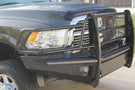 Fab Fours Black Steel full guard front bumper DR10-S2960-1 for 2010-2018 Dodge Ram 4500/5500 durable Black Steel bumper