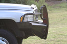 Fab Fours Black Steel Full Guard Front Bumper 1994-2002 Dodge Ram 2500/3500 DR94-S1560-1