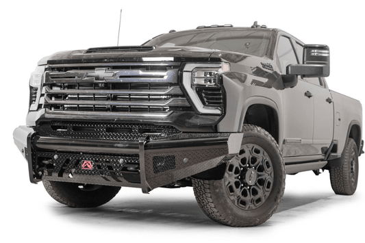 Fab Fours CH24-S6161-1 Chevy Silverado 2500/3500 2024-2025 Black Steel Front Bumper No Guard