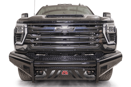 Fab Fours CH24-S6161-1 Chevy Silverado 2500/3500 2024 Black Steel Front Bumper No Guard