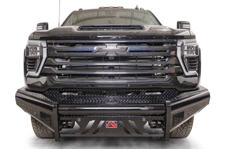 Fab Fours CH24-S6161-1 Chevy Silverado 2500/3500 2024-2025 Black Steel Front Bumper No Guard