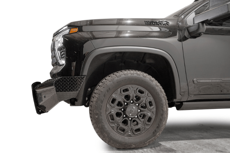 Fab Fours CH24-S6161-1 Chevy Silverado 2500/3500 2024-2025 Black Steel Front Bumper No Guard