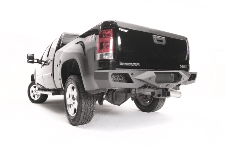 Fab Fours CH11-E2151-1 Chevy Silverado 2500/3500 2011-2014 Vengeance Rear Bumper with Sensor