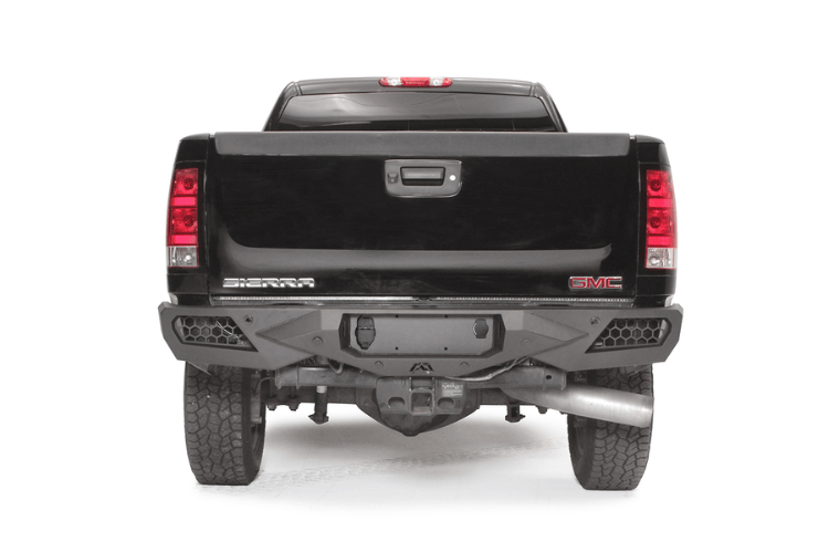Fab Fours CH11-E2151-1 GMC Sierra 2500/3500 2011-2014 Vengeance Rear Bumper with Sensor