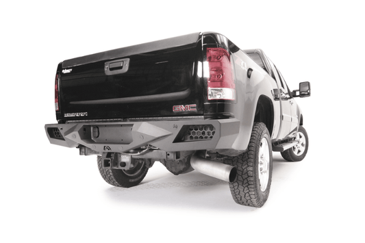 Fab Fours CH11-E2151-1 GMC Sierra 2500/3500 2011-2014 Vengeance Rear Bumper with Sensor